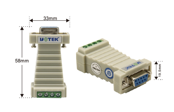 RS-232 - RS-485 конвертер Utek