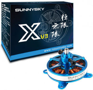 Двигун SunnySky X Series V3 X2302 V3 KV1500
