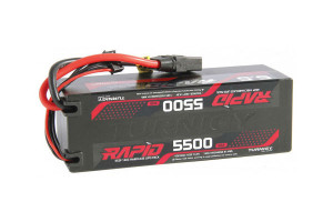 Акумулятор Turnigy Rapid 5500мАг 4S2P 140C Hardcase LiPo Battery Pack W/XT90 Connector (схвалено ROAR)