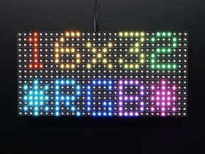 Матричная светодиодная RGB панель 16x32 от Adafruit