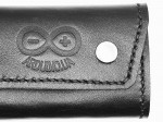 Чехол для ключей / ключница ARDUINO.UA (кожа, цвет черный)